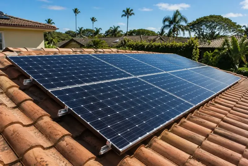 Installation de panneaux solaires à Saint-Clément-des-Levées